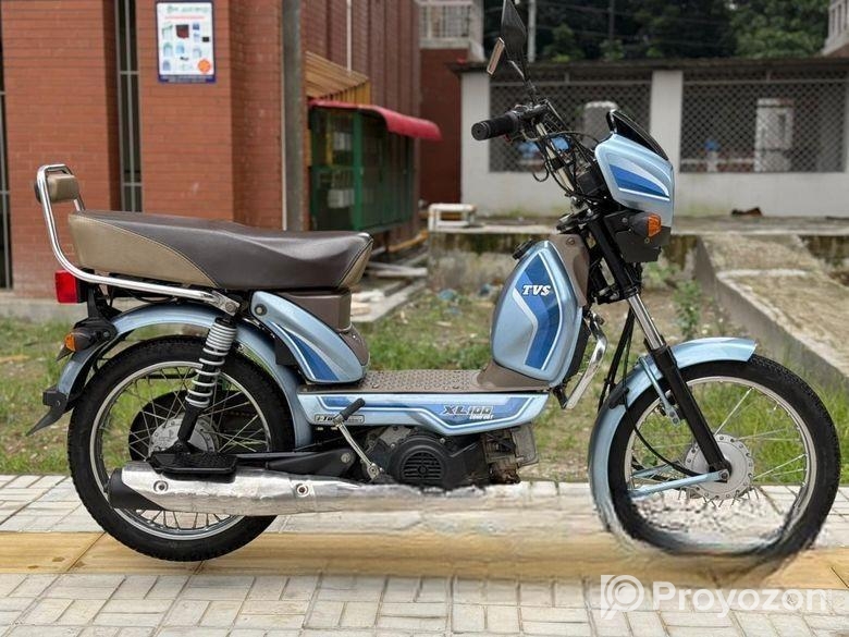 TVS XL 100 Comfort Blue 2024