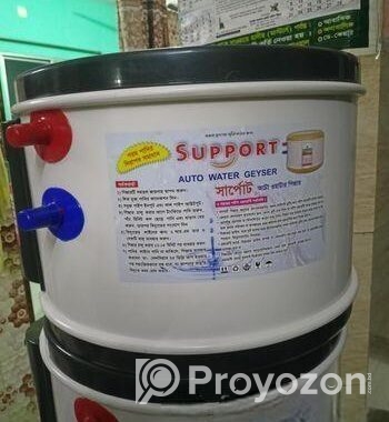 Support Auto Water Geyser