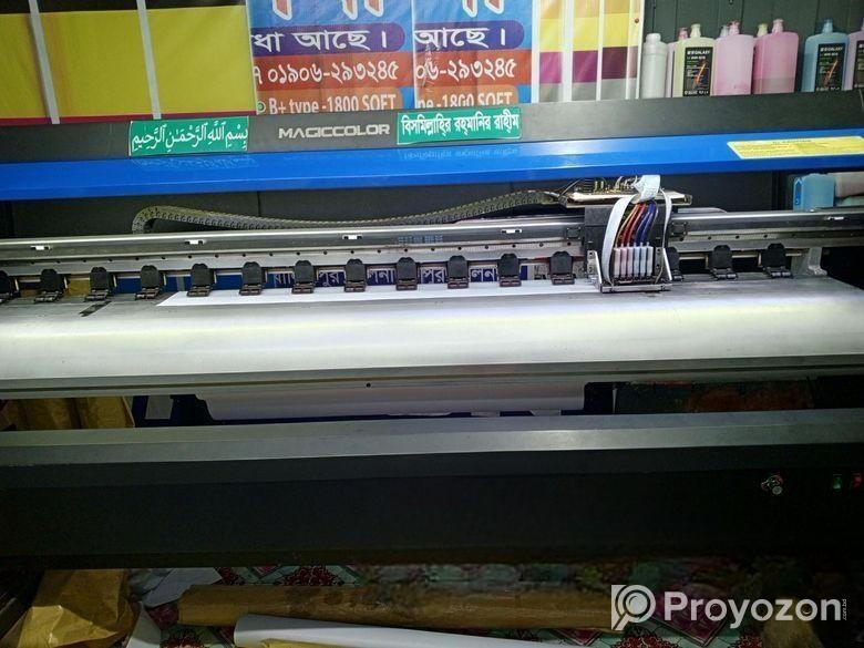 ডিজিটাল ইকো সলভিন প্যানা পিভিসি প্রিন্টিং মেশিন