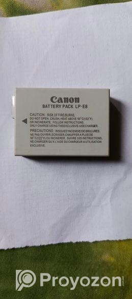 Canon 700d Battery Orjinial