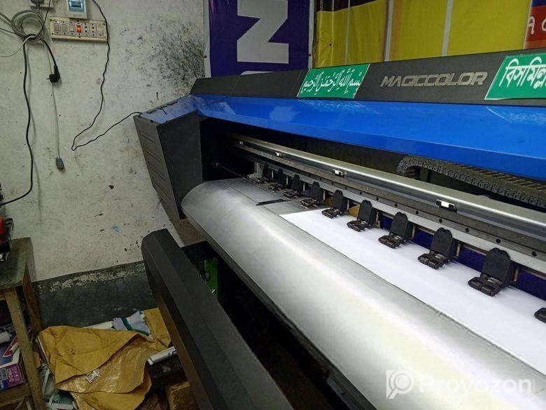 Eco Solven Pvc Print Maching