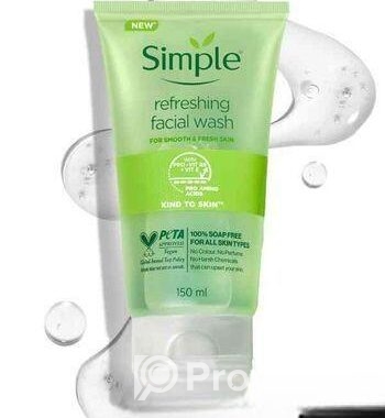 Simple Refreshing Facial Wash
