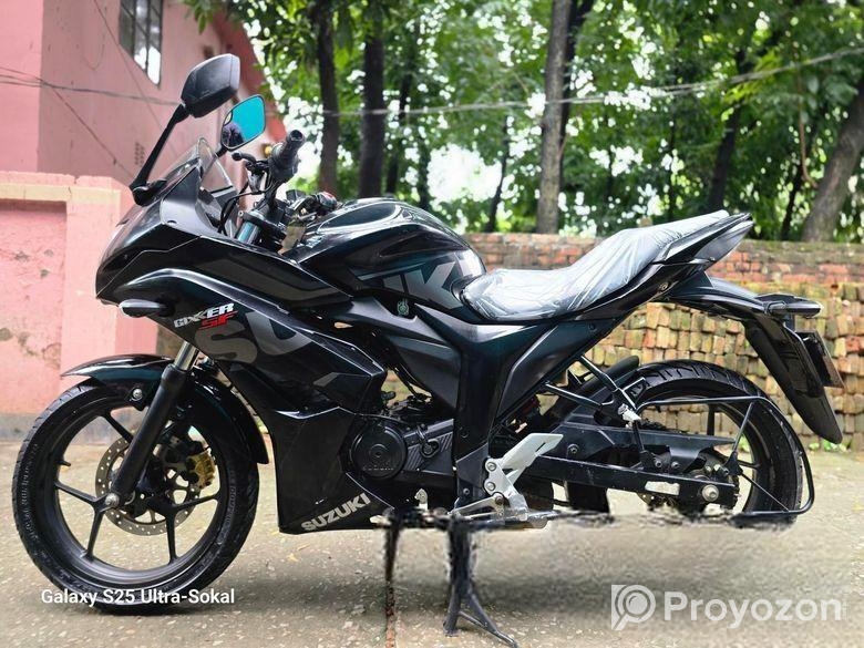 Suzuki Gixxer SF DD Dual Disk Black 2021