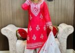 Embroidery Cotton Three Piece