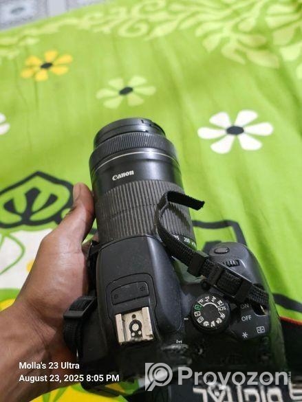 Canon 700 D with 55-250 Zoom Lense