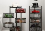 5 Layer Square / Round Shaped Kitchen Rack :