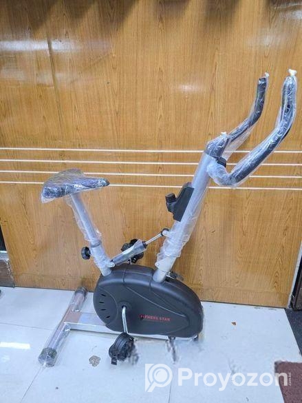 Magnetic exercise bicycle