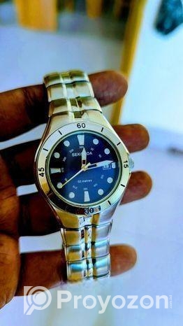 SECONDA Watch Blue  Dial Display
