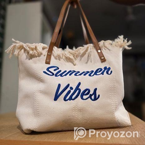 Large Canvas Tote Bag – আপনার দৈনন্দিন ব্যবহারের জ