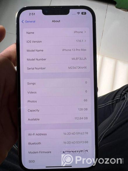 Apple iPhone 13 Pro Max usa (Used)