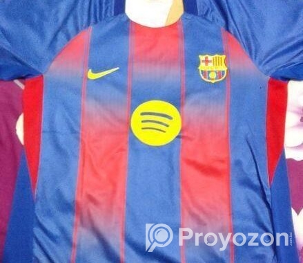 Fc Barcelona 25/26 Home Kit Fan Edition