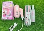 Mini hair dryer and straightener Combo