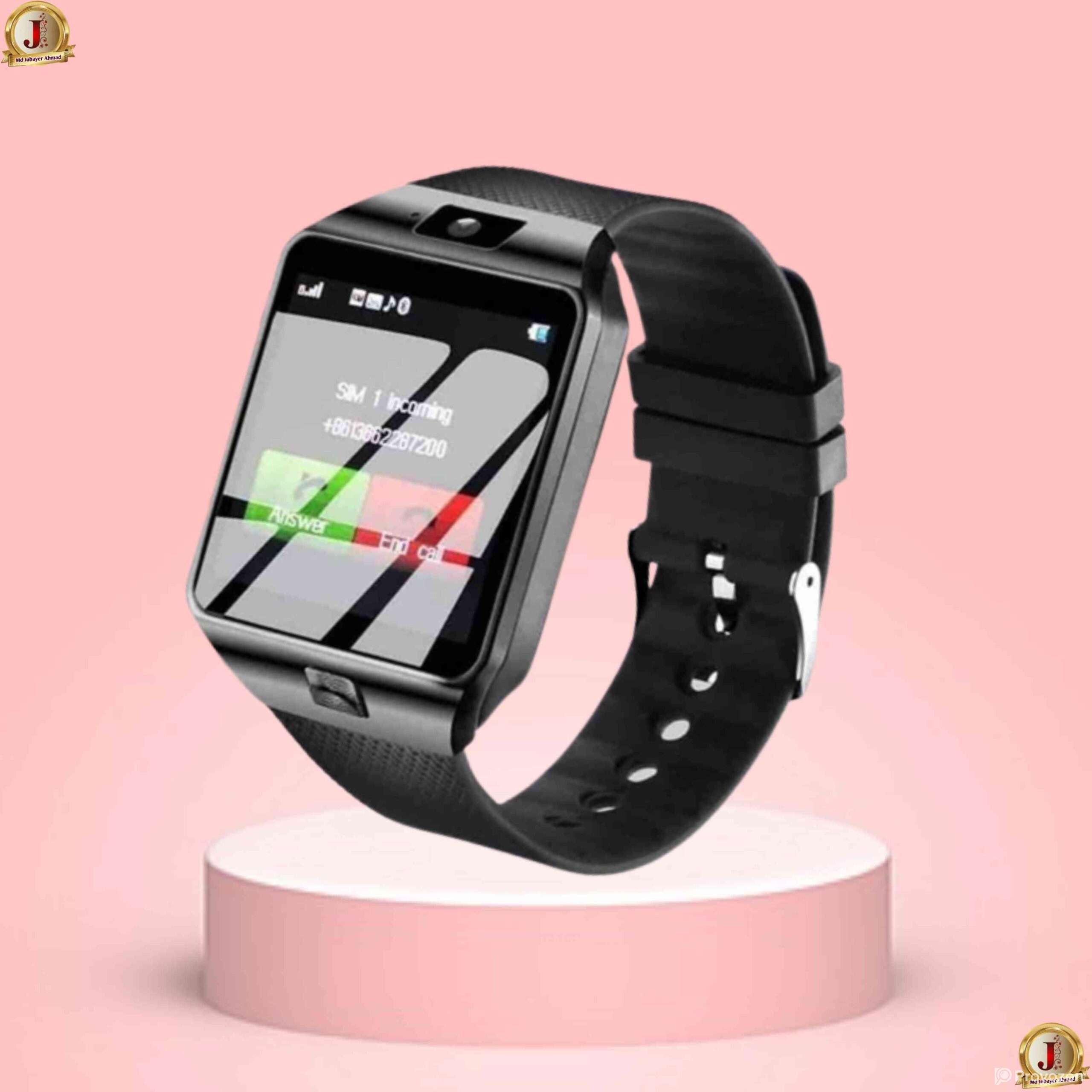 সিম মেমোরি সাপোর্টেড স্মার্ট ওয়াচ DZ09 Sim Memory Supported Smar