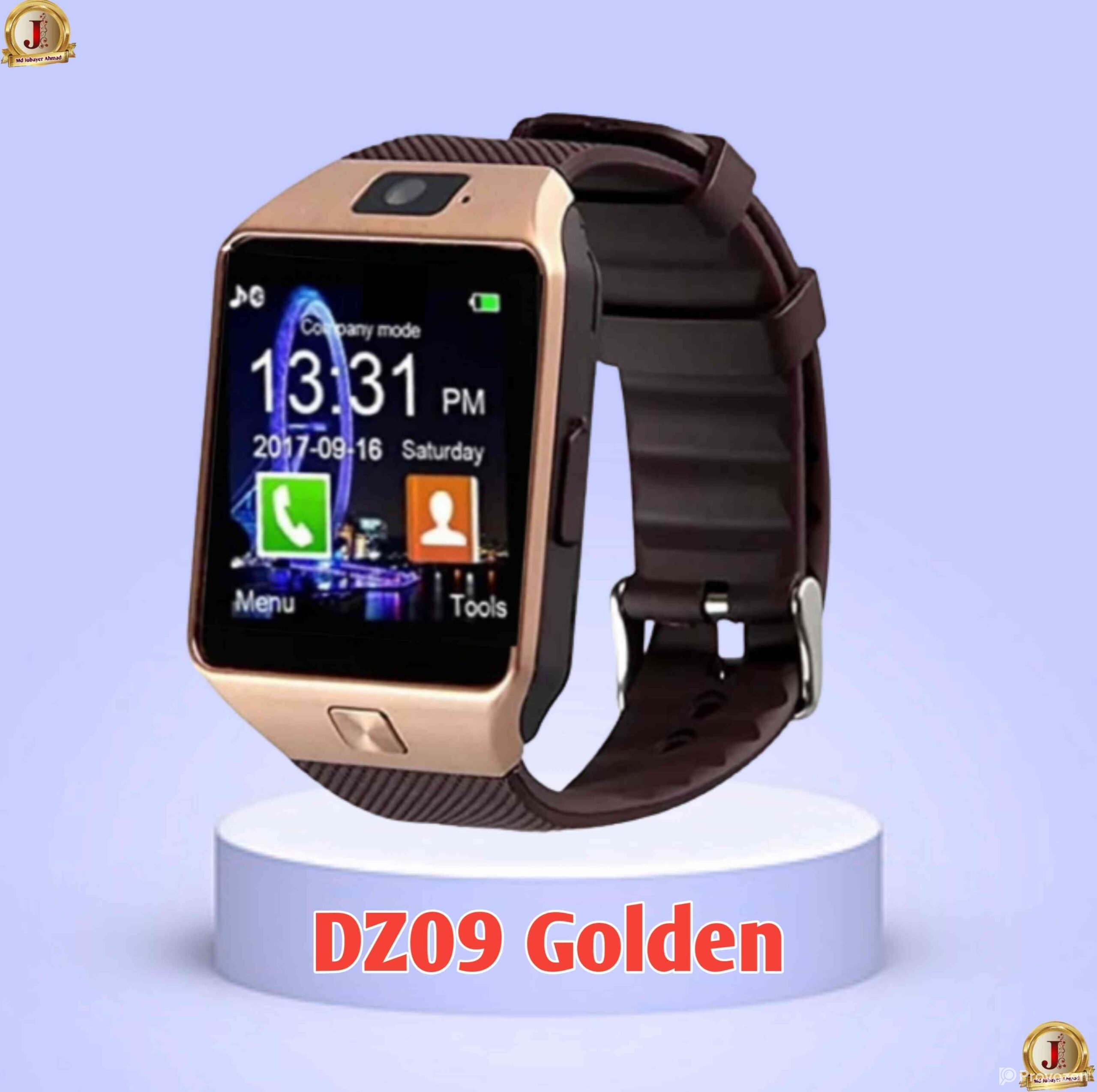 সিম মেমোরি সাপোর্টেড স্মার্ট ওয়াচ DZ09 Sim Memory Supported Smar