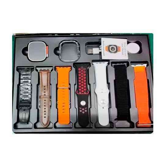 DT900 Ultra 9 Smart Watch (Strap 7+1 cover ) ( Golden Color Editi