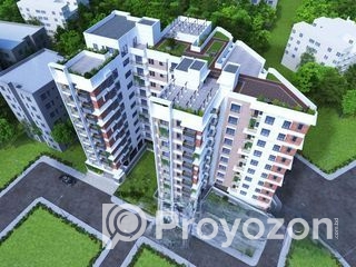1350 বর্গফুটের অত্যাধুনিক আবাসিক ফ্লাট বিক্রয়।