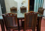 ডাইনিং টেবিল ও ৬ টি চেয়ার