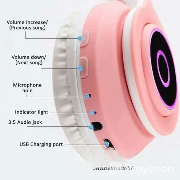 Bluetooth Headphone Cat Ear