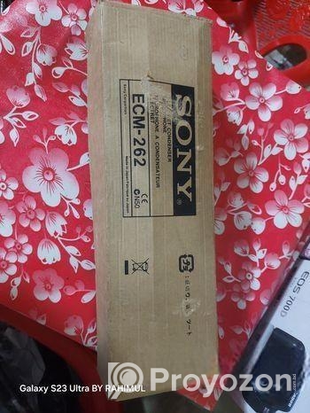 Boom microphone (Sony ECM 262)