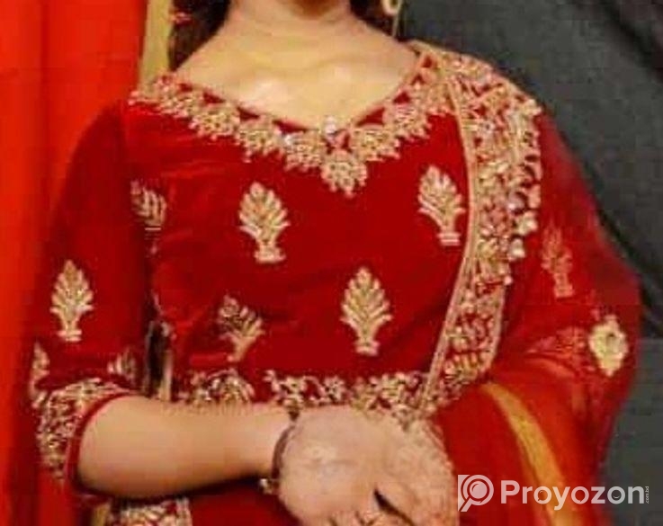 Semi Bridal Lehenga