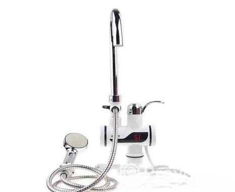 Electric Instant Water Heating Tap With Hand & sho
