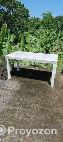 Rfl Caino Dinner Table 6 Seat P/l – White