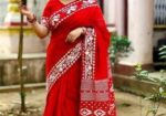 হাফ সিল্ক শাড়ি