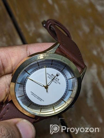 Oyster Perpetual Date Golden Watch