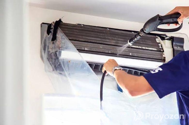 সকল প্রকার এসি ফ্রিজ এর কাজ যত্ন সহকারী করা হয়।