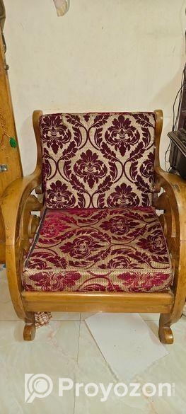 Shegun Wooden Sofa