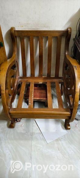 Shegun Wooden Sofa