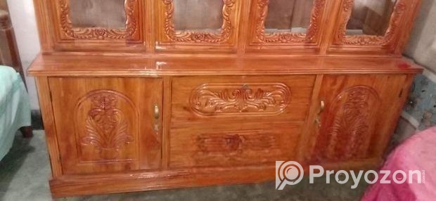 কাঠের ওয়াল শোকেস