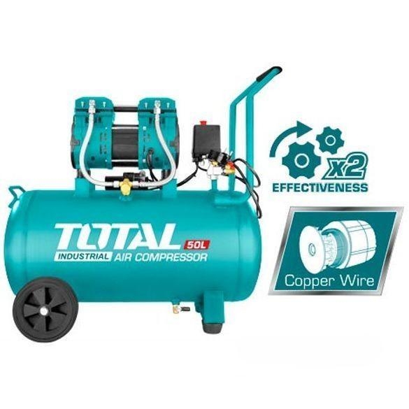 Heavy-Duty performance-TOTAL 50L Industrial Air Compressor