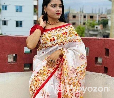 স্কিন প্রিন্ট শাড়ি