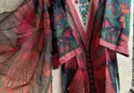 Made Pure dubai silk Digital Print Three Piece