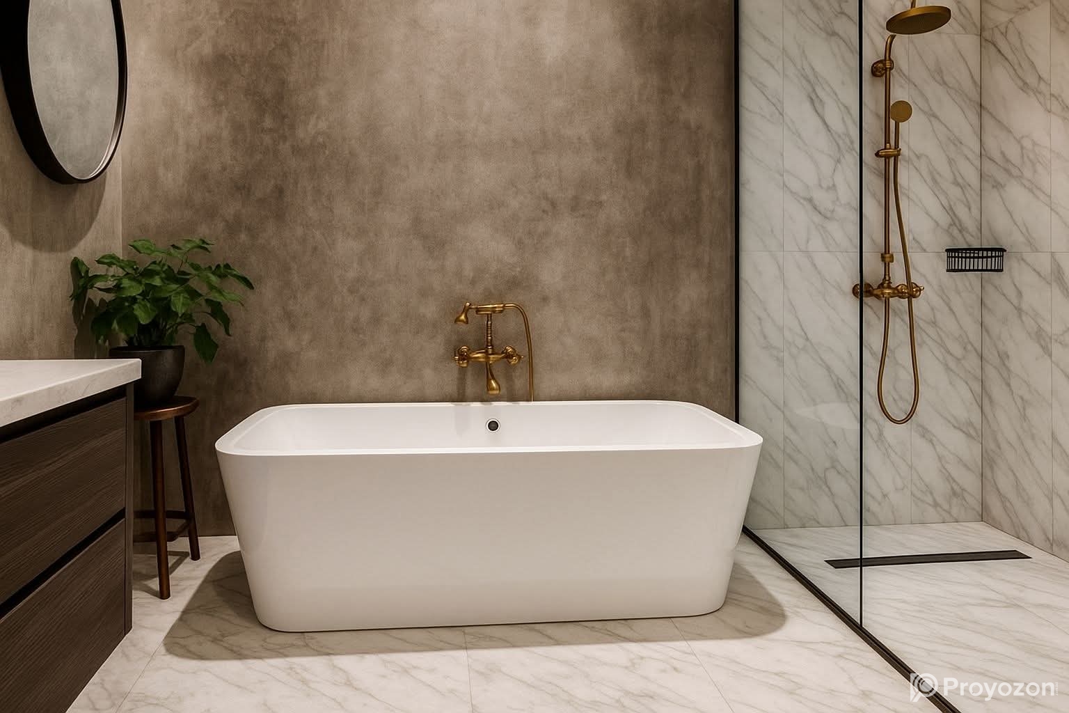 Fiber Glass Bathtub
