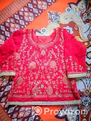 Red Lehenga
