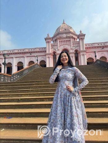 Hania Amir Inspired Digital Print Three Piece