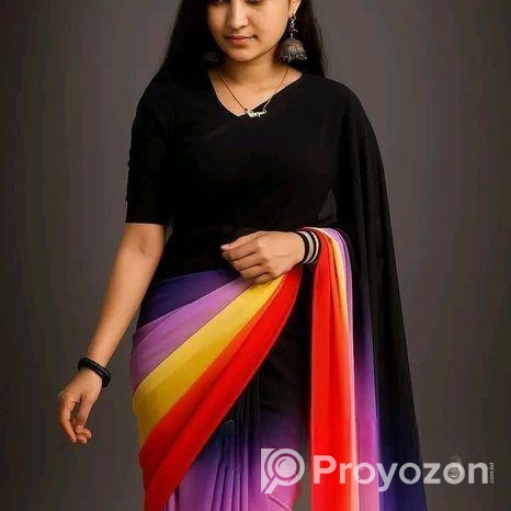 Rongdhonu Georgette sharee
