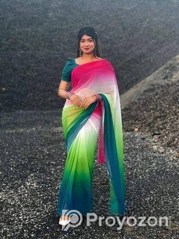 Rongdhonu Georgette sharee