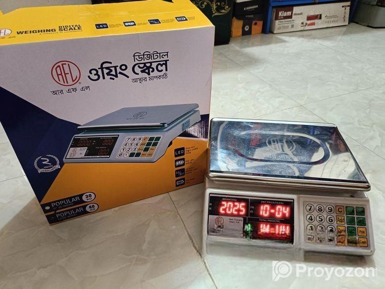আরএফএল ডিজিটাল ওয়িং স্কেল ৪০ কেজি