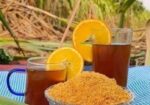 গ্রামীণ স্বাদের আখের লাল সুগার ।
