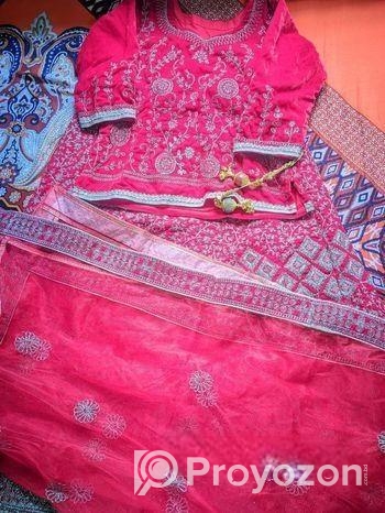 Red Lehenga