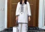 Digital Print Ready Made Two Piece In Soft Linen Cotton Fabric