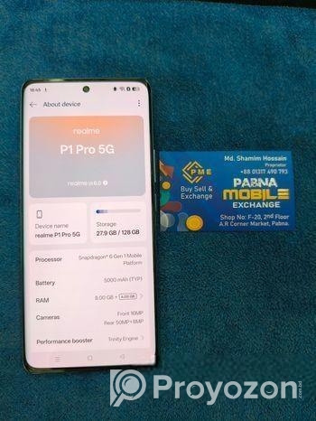 Realme P1 pro 8-128 CURVED (Used)