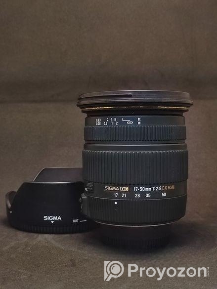 Sigma 17-50mm 2.8 For Nikon