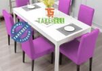 China Solid Fabrics Chair Cover | Vibrant & Durable