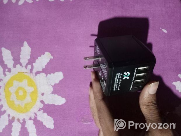 Travel adapter.