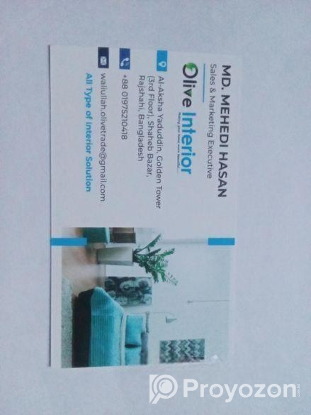 Olive interior design and editing