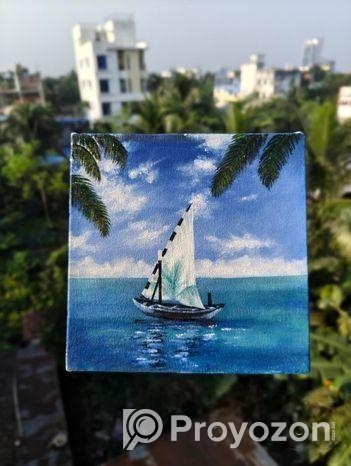 Acrylic painting
